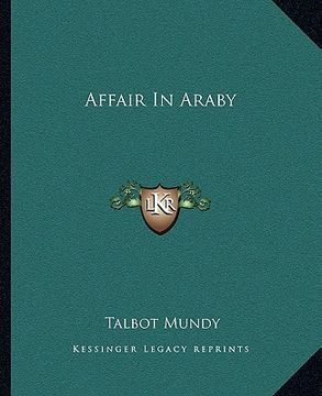 portada affair in araby (en Inglés)