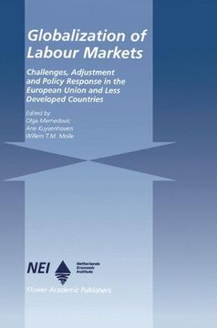 portada Globalization of Labour Markets: Challenges, Adjustment and Policy Response in the eu and Ldcs: Challenges, Adjustment and Policy Response in thee Majorana International Science Series) (en Inglés)