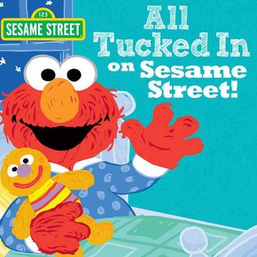 portada All Tucked In On Sesame Street! (Sesame Street Scribbles Elmo) (in English)