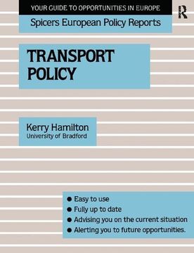 portada Transport Policy (en Inglés)