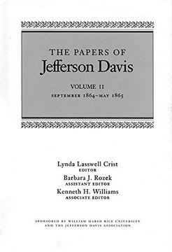 portada The Papers of Jefferson Davis: September 1864-May 1865 vol 11 