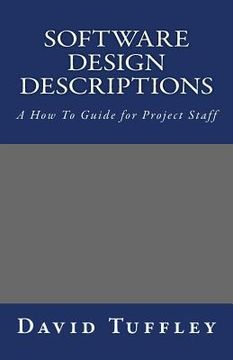 portada Software Design Descriptions: A How To Guide for Project Staff (in English)