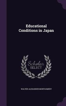 portada Educational Conditions in Japan (in English)