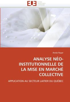 portada Analyse Neo-Institutionnelle de La Mise En Marche Collective