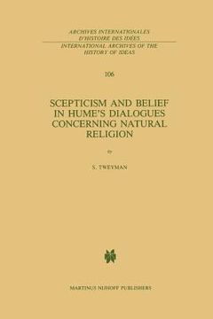 portada Scepticism and Belief in Hume's Dialogues Concerning Natural Religion (en Inglés)