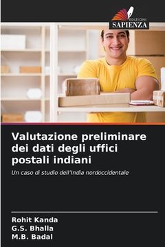portada Valutazione preliminare dei dati degli uffici postali indiani (in Italian)