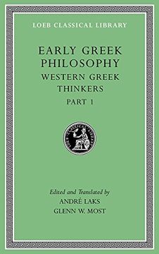 portada Early Greek Philosophy, Volume Iv: Sophists: 4 (Loeb Classical Library)