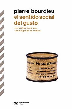 portada El Sentido Social del Gusto (in Spanish)
