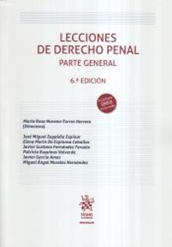 portada Lecciones de Derecho Penal Parte General (in Spanish)
