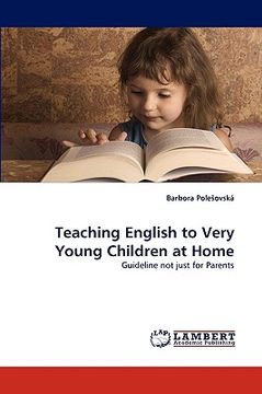 portada teaching english to very young children at home (en Inglés)