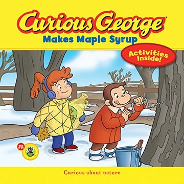 portada Curious George Makes Maple Syrup (Cgtv 8X8) (in English)