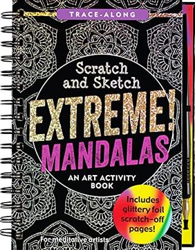 portada Scratch & Sketch Extreme Mandalas (Scratch and Sketch Trace-Along) (en Inglés)