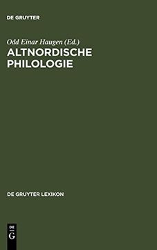 portada Altnordische Philologie: Norwegen und Island (en Alemán)