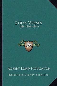 portada stray verses: 1889-1890 (1891) (en Inglés)