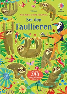 portada Mein Immer-Wieder-Stickerbuch: Bei den Faultieren (in German)