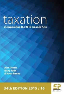 portada Taxation: Incorporating the 2015 Finance act 2015