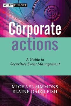 portada corporate actions: a guide to securities event management