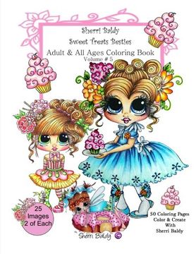 portada Sherri Baldy My-Besties Sweet Treats Adult coloring book (en Inglés)