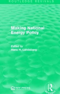 portada Making National Energy Policy (en Inglés)