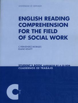 portada English reading comprehension for the feld of social work (Cuadernos de Trabajo)