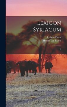 portada Lexicon syriacum: 3 (in Latin)