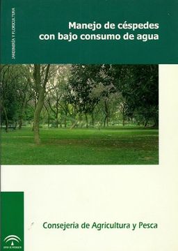 portada manejo de cespedes con bajo consumo de agua (in Spanish)