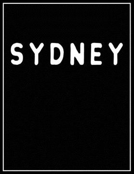 portada Sydney: Black and white Decorative Book - Perfect for Coffee Tables, End Tables, Bookshelves, Interior Design & Home Staging A (en Inglés)
