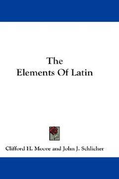 portada the elements of latin (en Inglés)