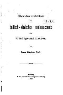 portada Über Das Verhältnis des Baltisch-Slavischen Nominalaccents zum Urindogermanischen (in German)