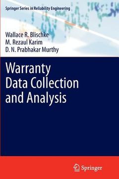 portada Warranty Data Collection and Analysis (en Inglés)
