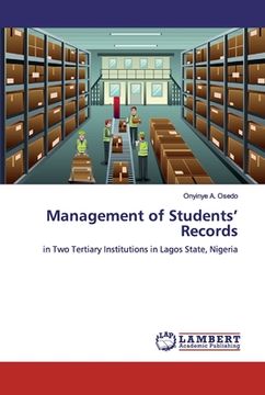 portada Management of Students' Records (en Inglés)
