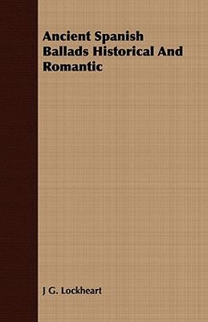 portada ancient spanish ballads historical and romantic