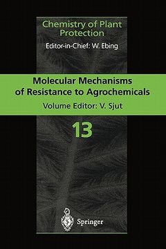 portada molecular mechanisms of resistance to agrochemicals (en Inglés)