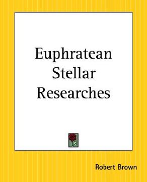 portada euphratean stellar researches (en Inglés)
