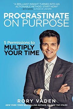 portada Procrastinate on Purpose: 5 Permissions to Multiply Your Time (in English)