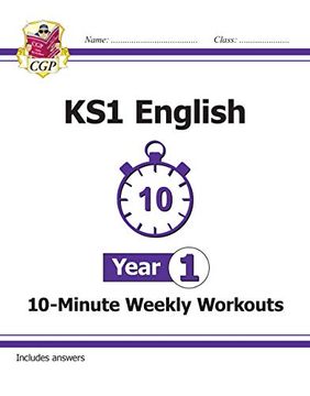 portada New ks1 English 10-Minute Weekly Workouts - Year 1 (en Inglés)