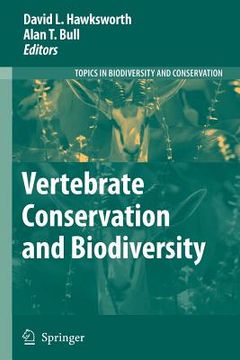 portada vertebrate conservation and biodiversity (en Inglés)