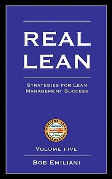 portada real lean: strategies for lean management success (volume five) (en Inglés)