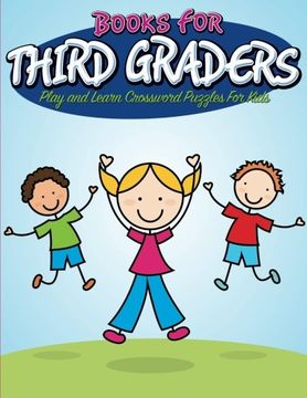 portada Books For Third Graders: Play and Learn Crossword Puzzles For Kids