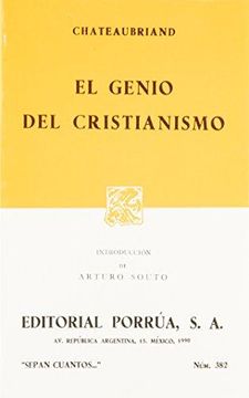 portada El Genio del Cristianismo (in Spanish)