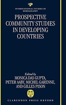 portada Prospective Community Studies in Developing Countries (International Studies in Demography) 