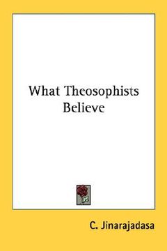 portada what theosophists believe (en Inglés)