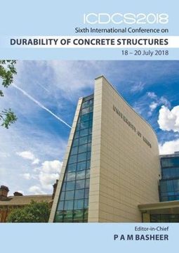 portada Icdcs 2018, Sixth International Conference on Durability of Concrete Structures (en Inglés)