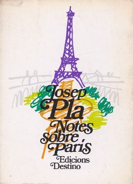 portada notes sobre paris (in Catalá)