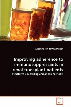 portada improving adherence to immunosuppressants in renal transplant patients (en Inglés)