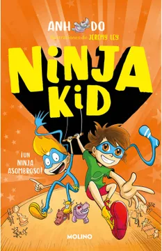 portada Ninja Kid 4. ¡Un ninja asombroso! (in Spanish)