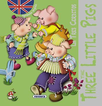 portada Los Tres Cerditos - the Three Little Pigs (Clásicos en Inglés)
