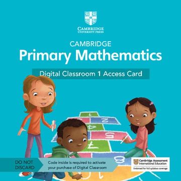 portada Cambridge Primary Mathematics Digital Classroom 1 Access Card (1 Year Site Licence) (Cambridge Primary Maths) (in English)