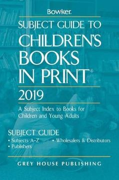portada Subject Guide to Children's Books in Print, 2019 (in English)