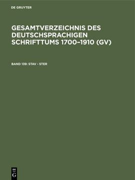 portada Stav - Ster (in German)